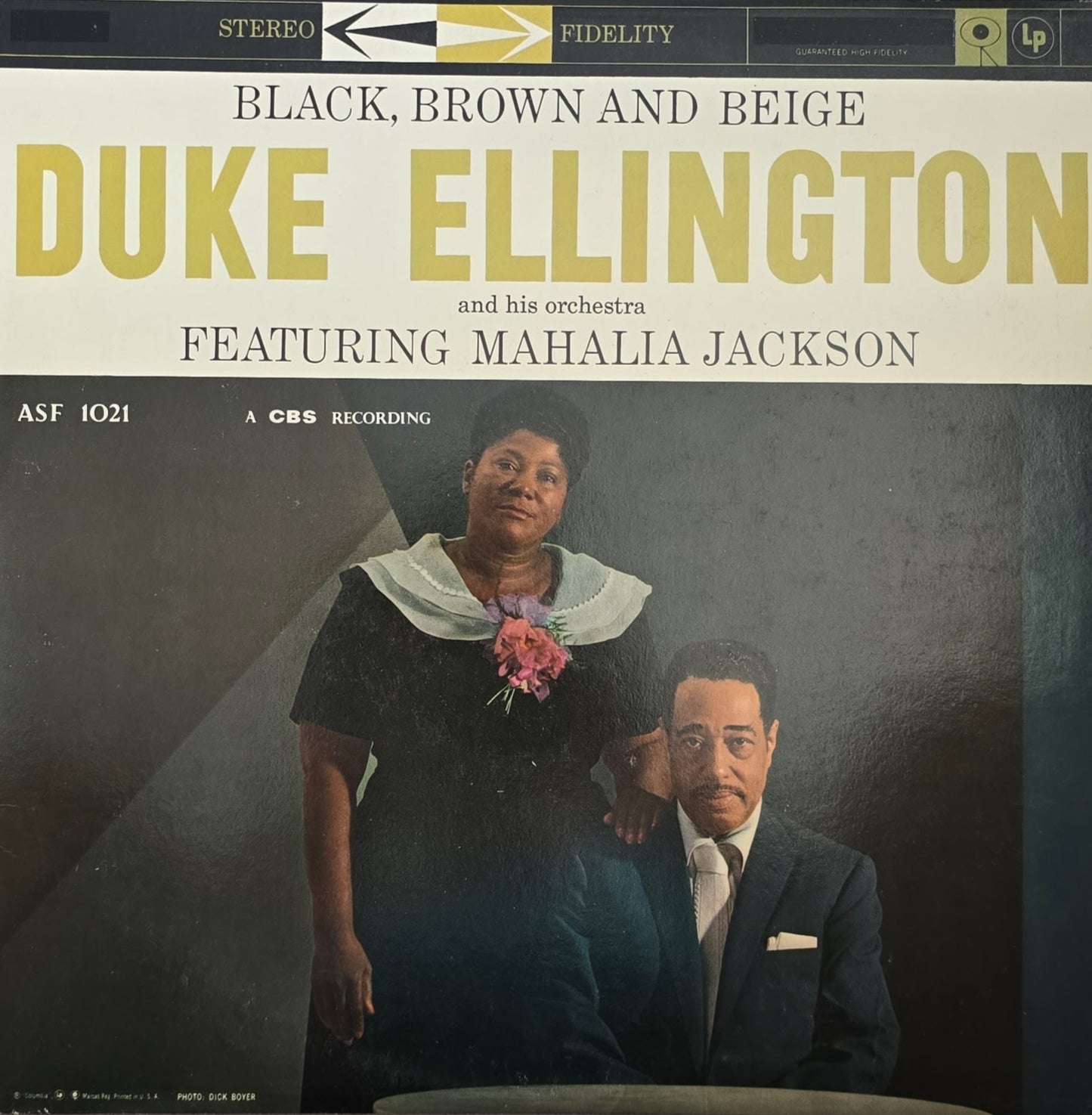 Duke Ellington And His Orchestra Featuring Mahalia Jackson – Black, Brown And Beige