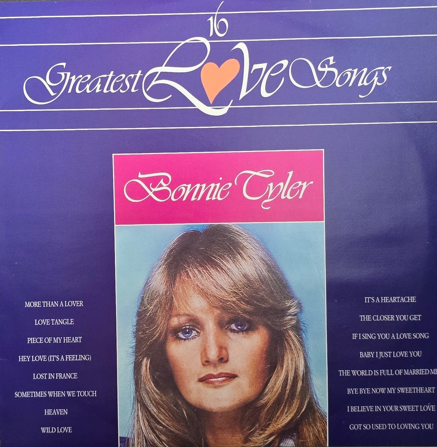 Bonnie Tyler – 16 Greatest Love Songs