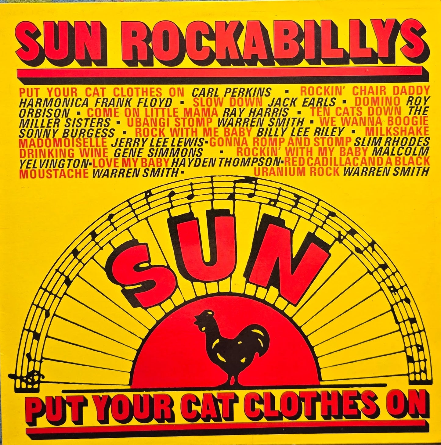Various – Sun Rockabillys - Put Your Cat Clothes On