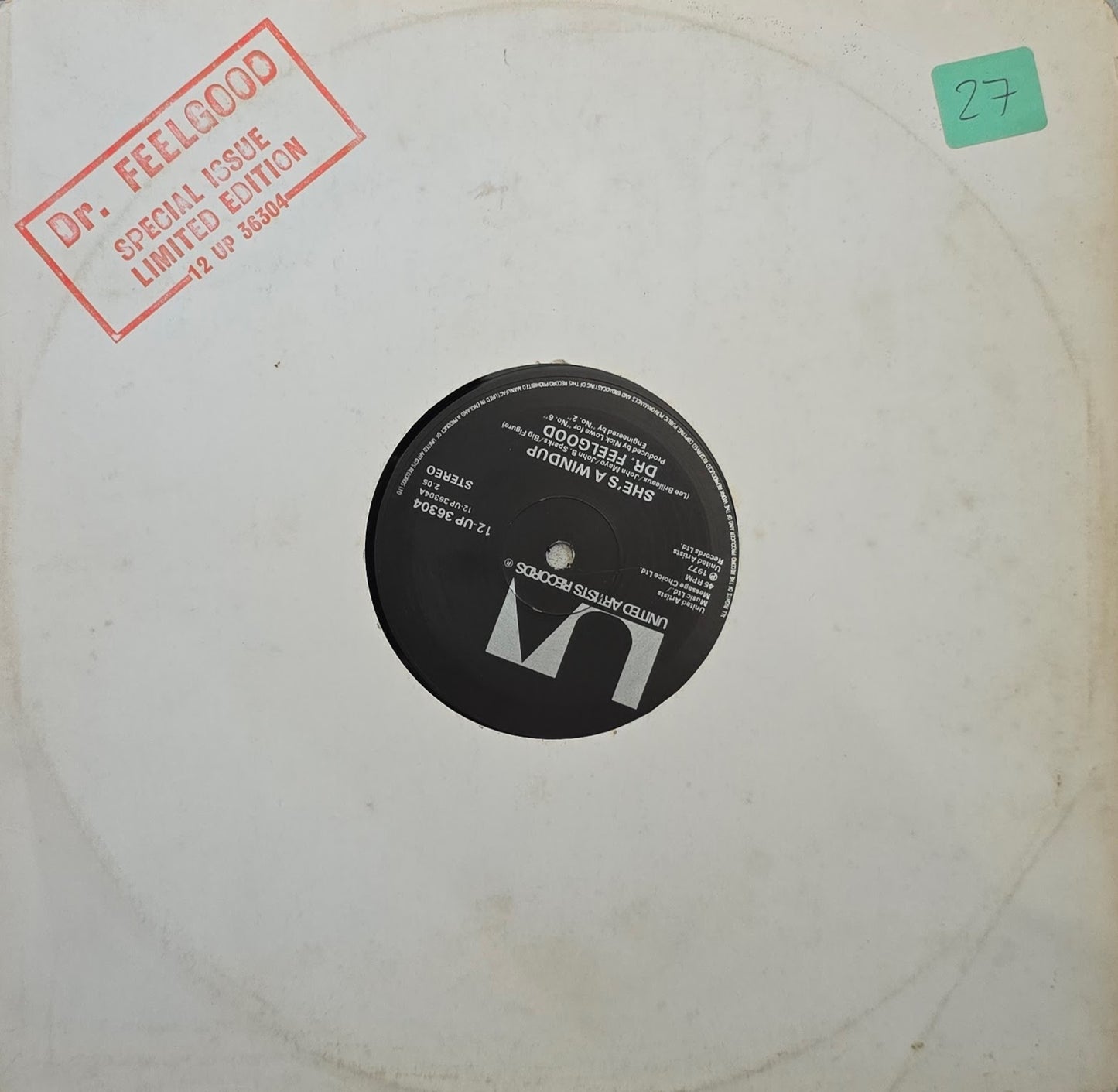 Dr. Feelgood – She's A Windup