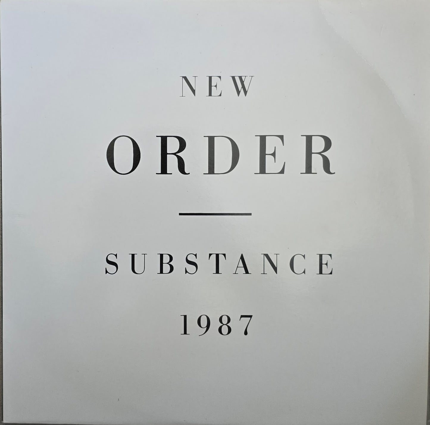 New Order – Substance