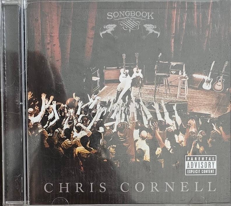 A vinyl record of Chris Cornell’s Songbook, representing the cyclical nature of life and art