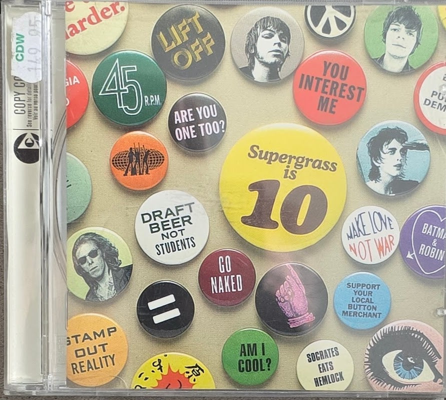 Supergrass – Supergrass Is 10. The Best Of 94-04 (CD)