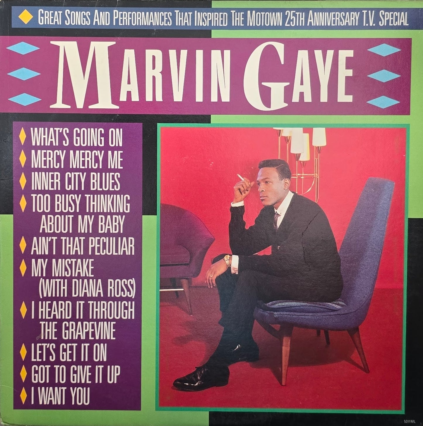 Marvin Gaye – Great Songs And Performances That Inspired The Motown 25th Anniversary T.V. Special