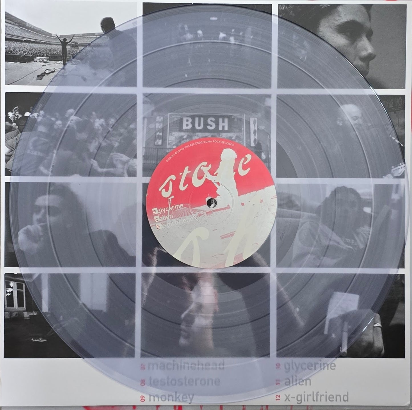 Bush – Sixteen Stone (Clear Vinyl Records)