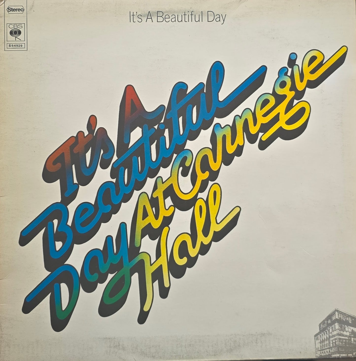 It's A Beautiful Day – At Carnegie Hall