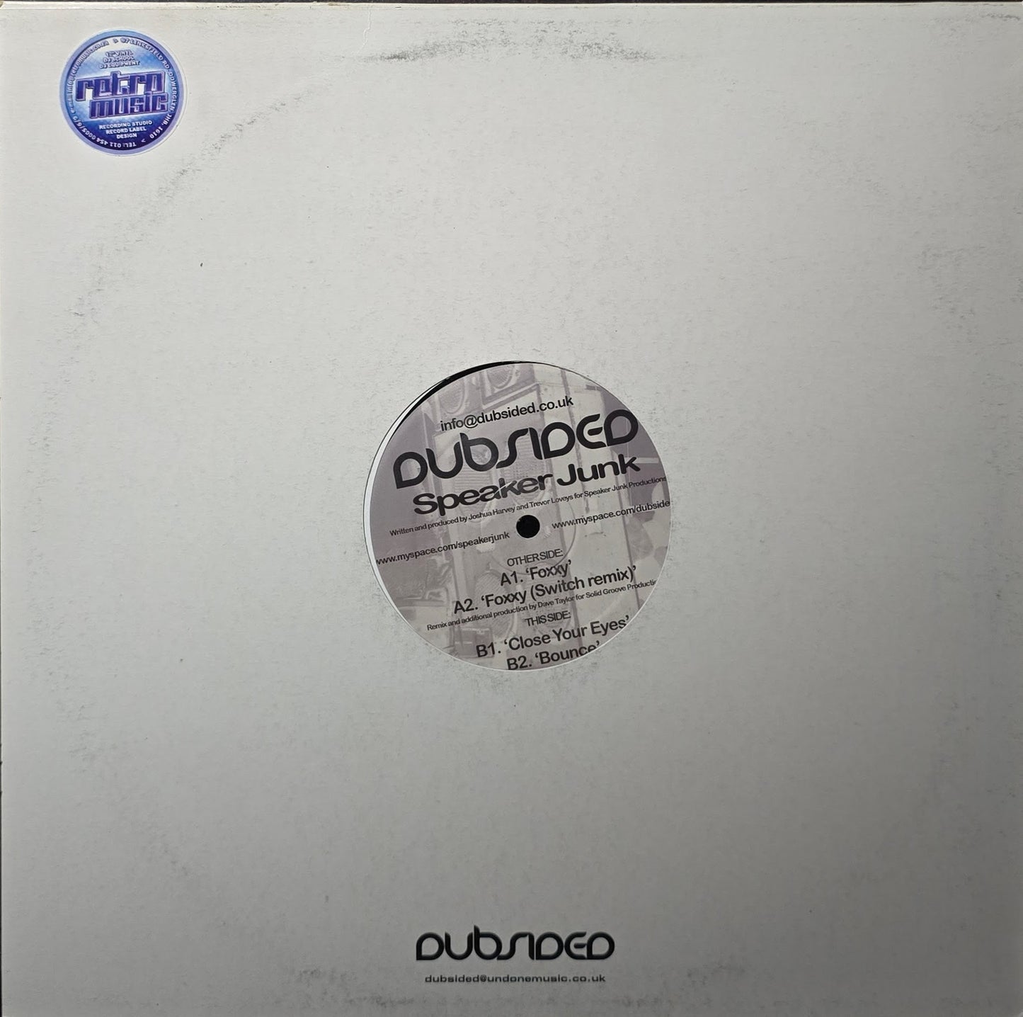 Speaker Junk – Foxxy