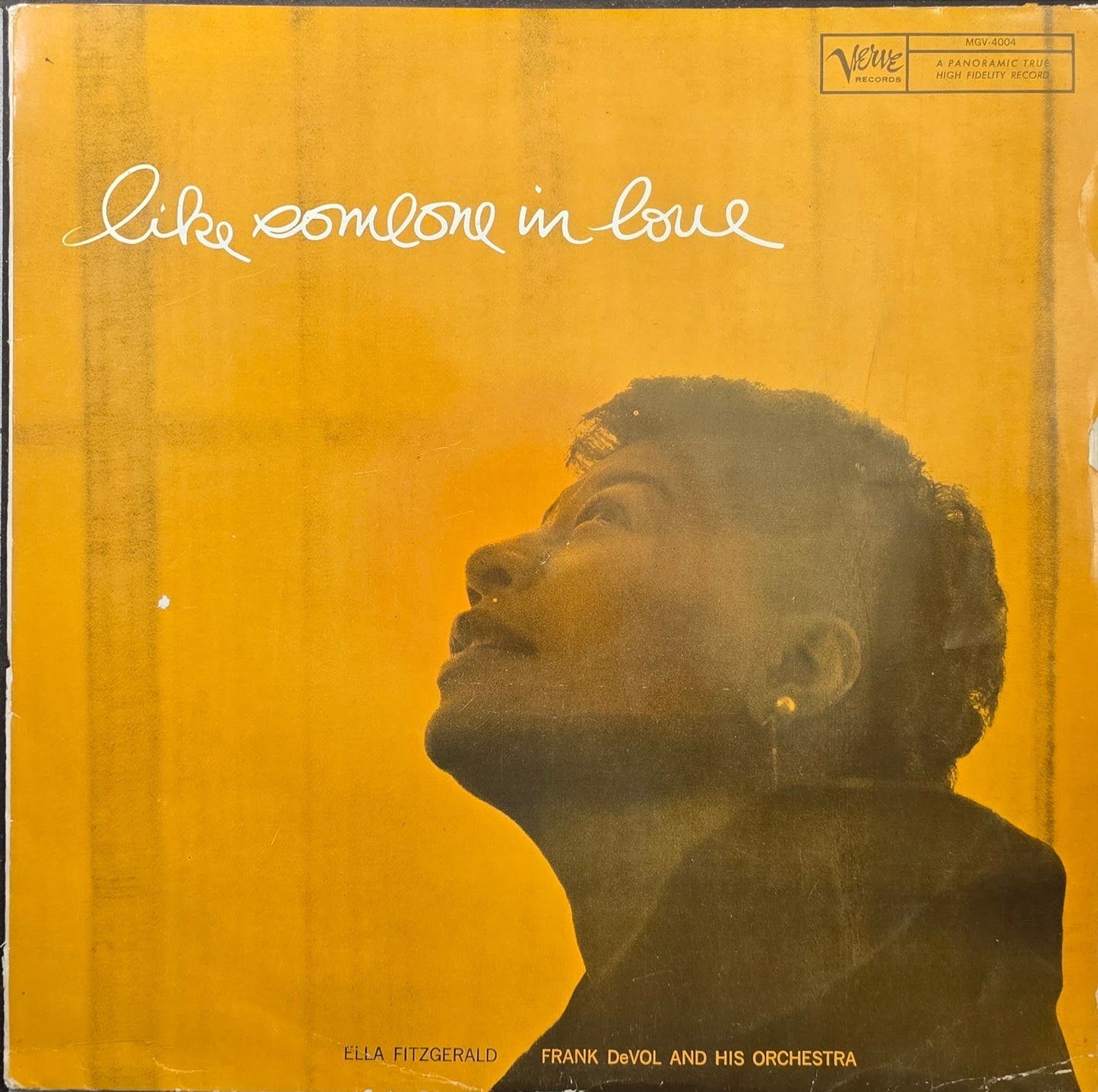 Ella Fitzgerald, Frank DeVol And His Orchestra – Like Someone In Love