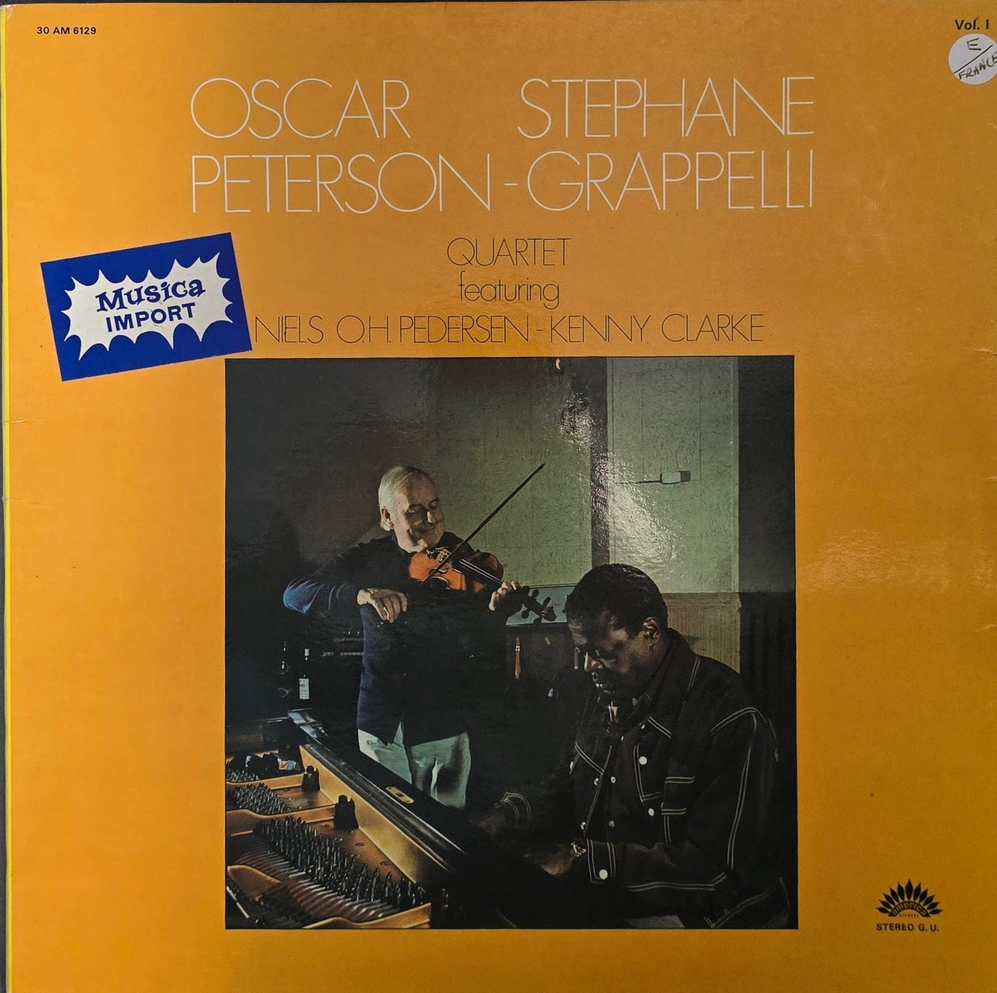 Oscar Peterson - Stephane Grappelli Quartet Featuring Niels O.H. Pedersen - Kenny Clarke – Oscar Peterson - Stéphane Grappelli Quartet Vol. 1