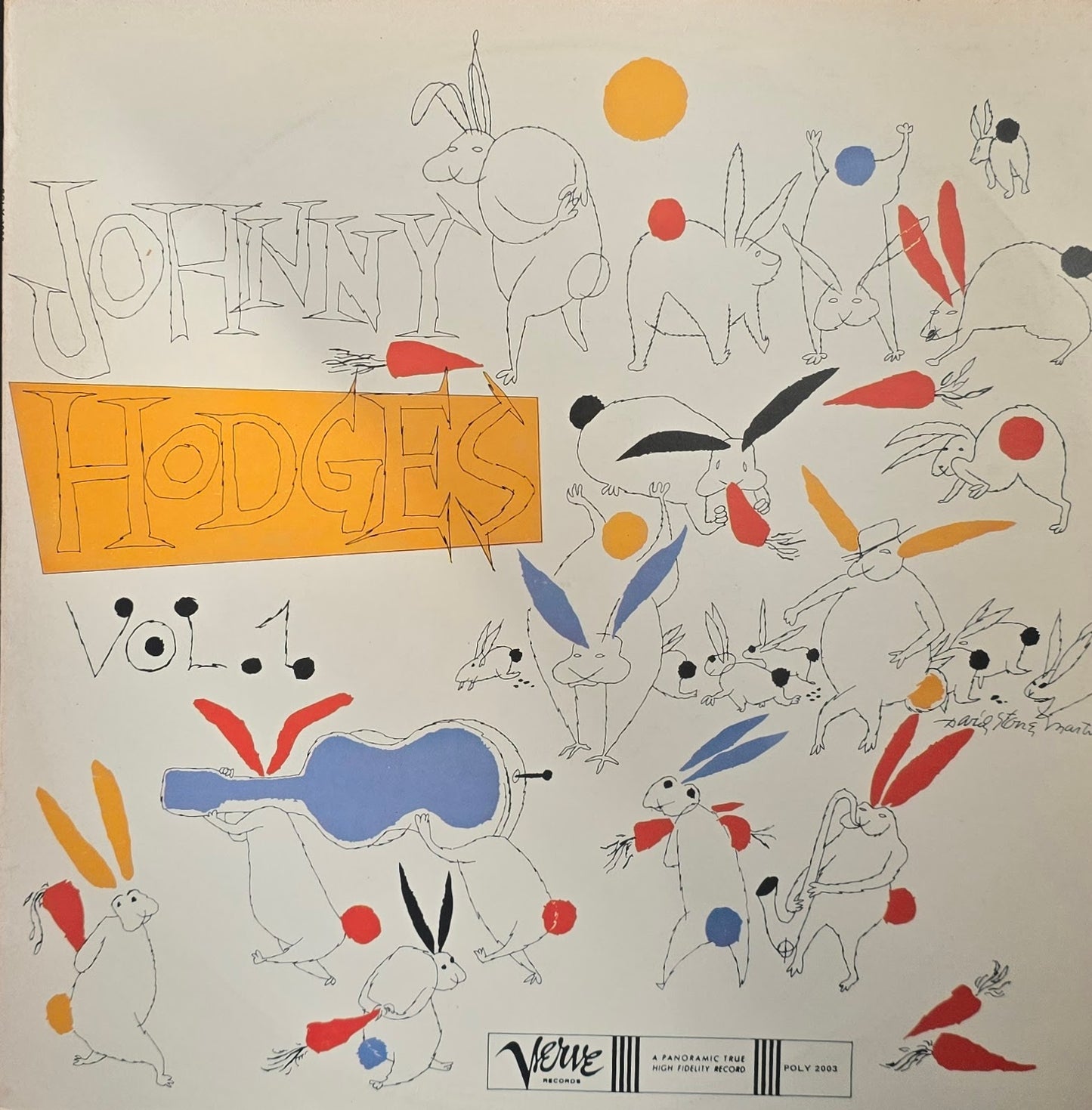 Johnny Hodges And His Orchestra – The Rabbit's Work On Verve - Vol. 1