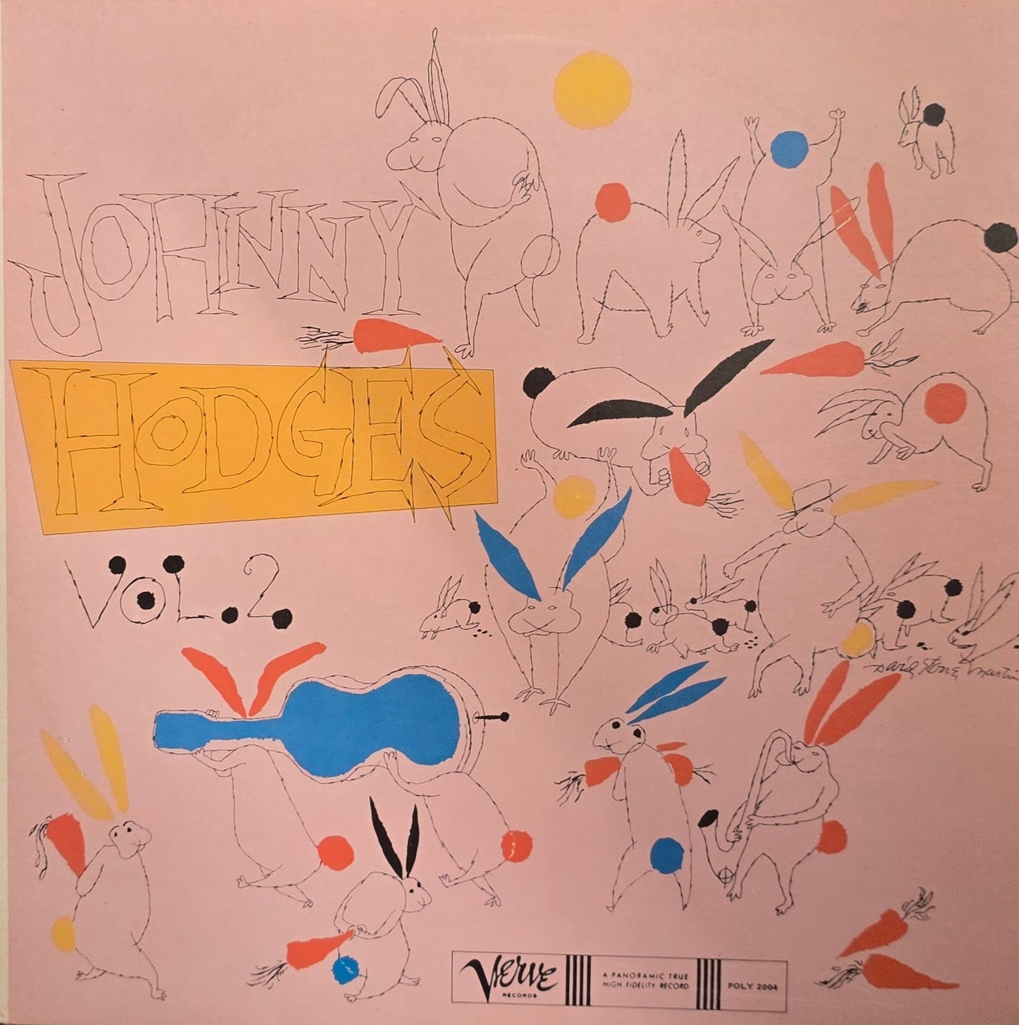 Johnny Hodges And His Orchestra – The Rabbit's Work On Verve - Vol. 2