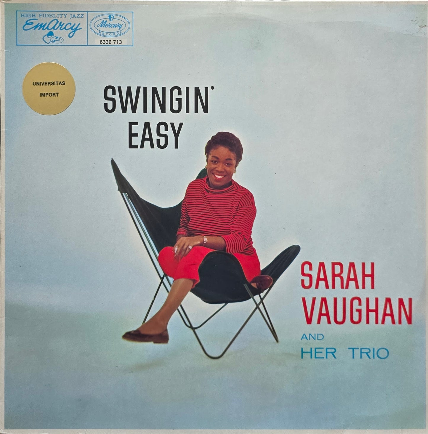 Sarah Vaughan And Her Trio – Swingin' Easy