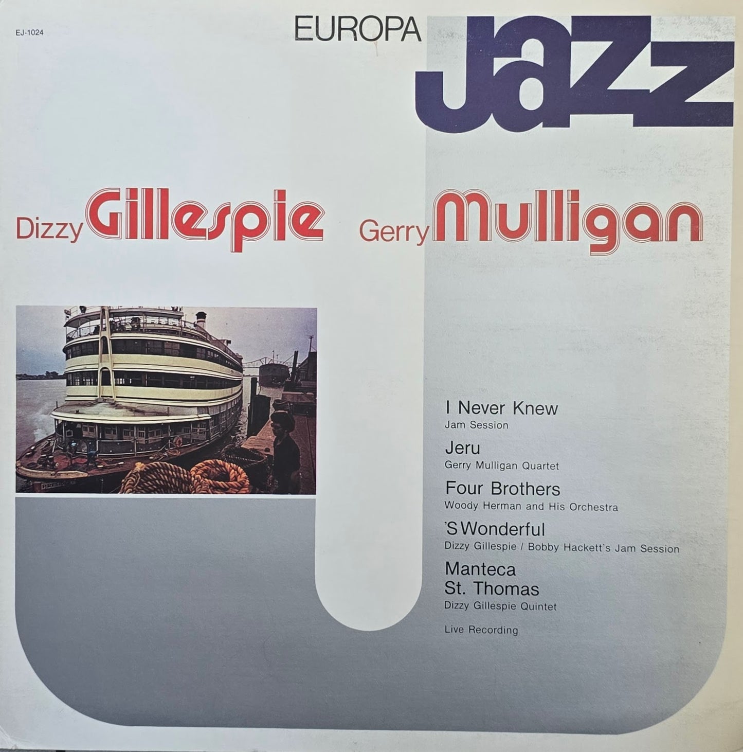 Dizzy Gillespie & Gerry Mulligan – Europa Jazz