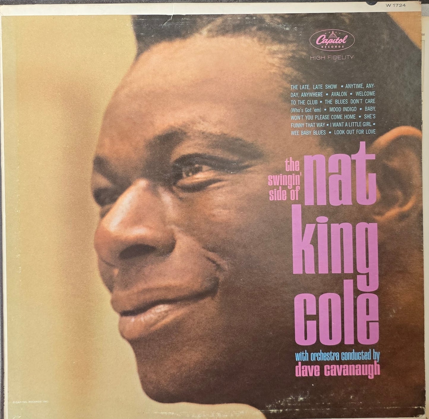 Nat "King" Cole* – The Swingin' Side of Nat King Cole