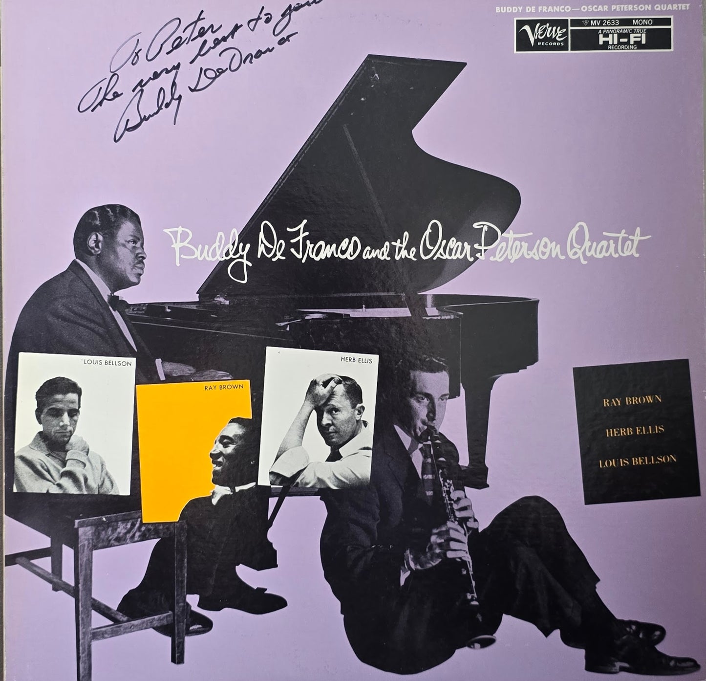 Buddy DeFranco And The Oscar Peterson Quartet – Buddy De Franco And The Oscar Peterson Quartet