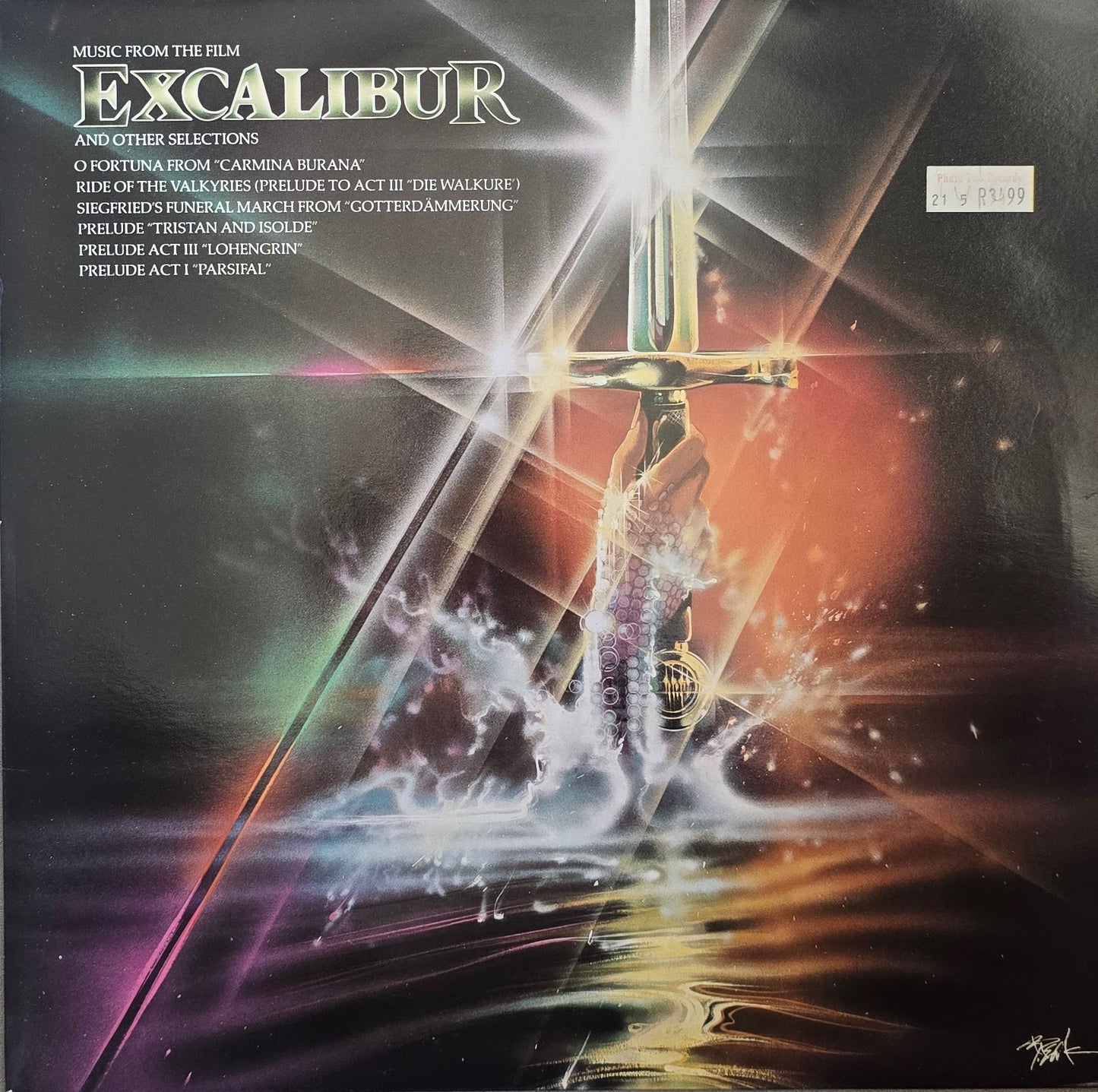 Various – Music From The Film Excalibur And Other Selections