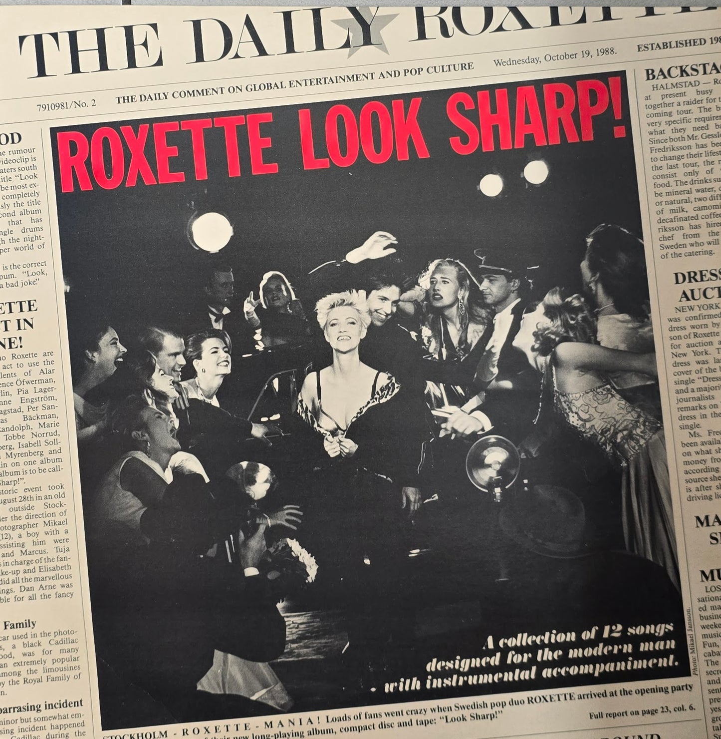 Roxette – Look Sharp!