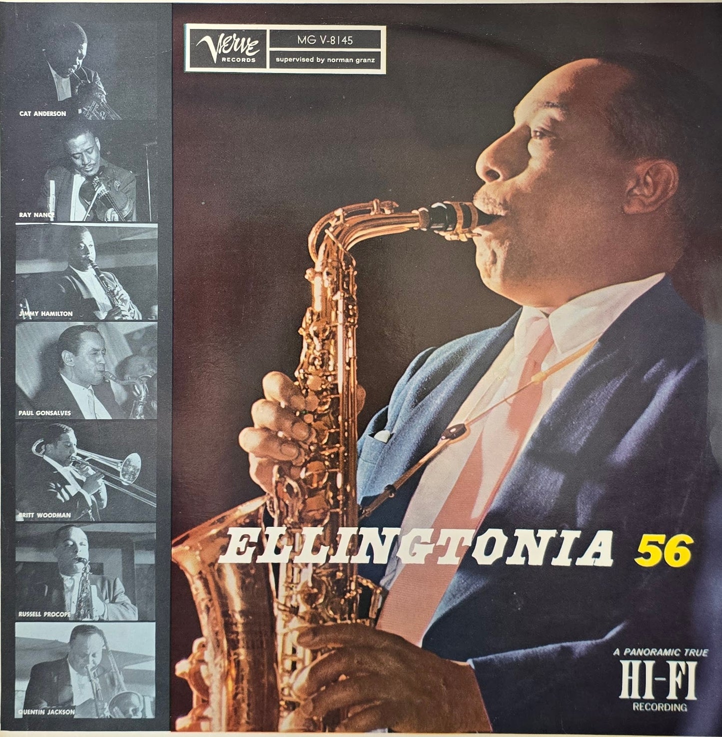 Johnny Hodges & His Big Band – Ellingtonia '56