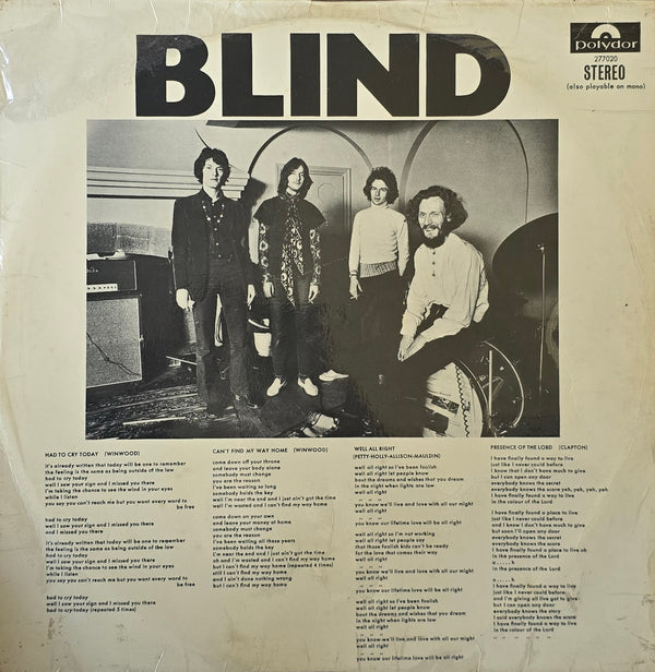 Blind Faith – Blind Faith