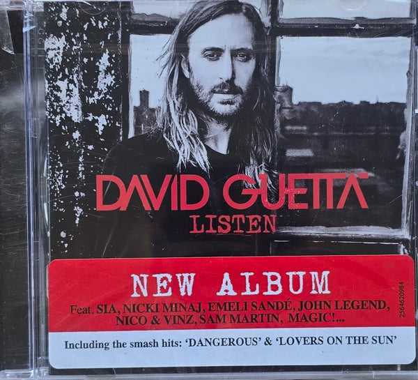 David Guetta – Listen (CD) (Sealed)