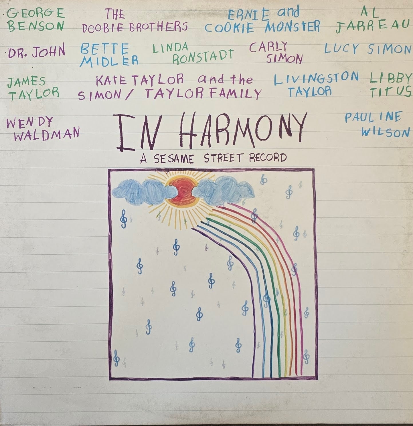 Various – In Harmony - A Sesame Street Record