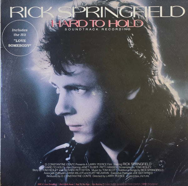 Rick Springfield – Hard To Hold - Soundtrack Recording