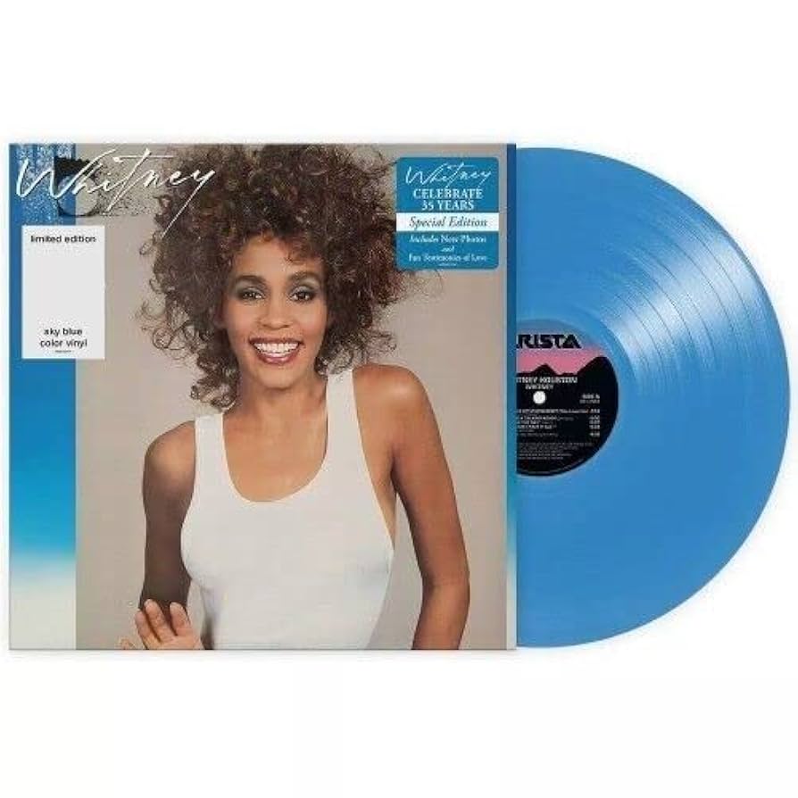 Whitney Houston – Whitney Sky Blue Vinyl