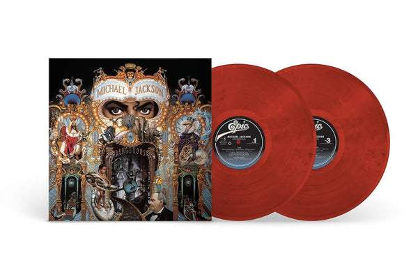 Michael Jackson – Dangerous (Double Red Marbled Vinyl)