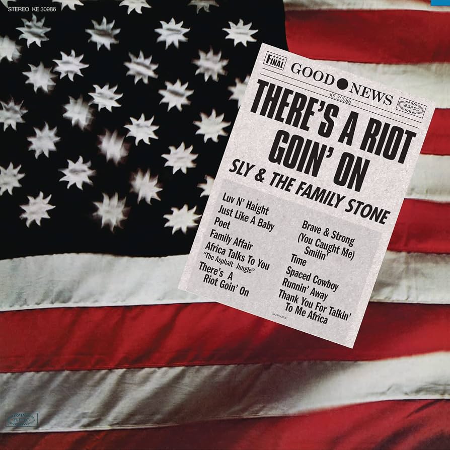 Sly & The Family Stone – There's A Riot Goin' On (Red)