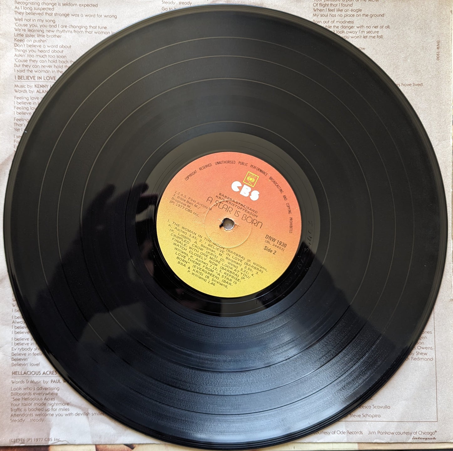 Streisand/Kristofferson - a Star is Born