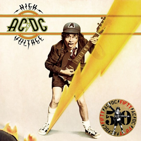 AC/DC - Gold Vinyl High Voltage (50TH ANNIVERSARY)