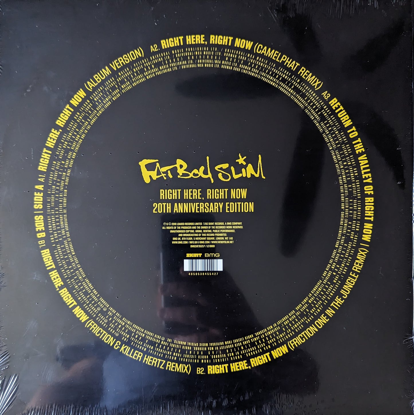 FatBoy Slim - Right Here Right Now 12' 33 1/3Rpm