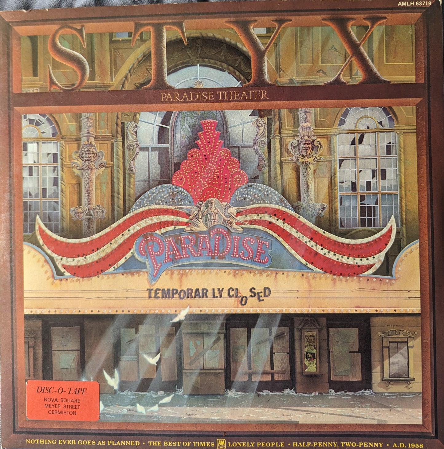 Styx - Paradise Theatre