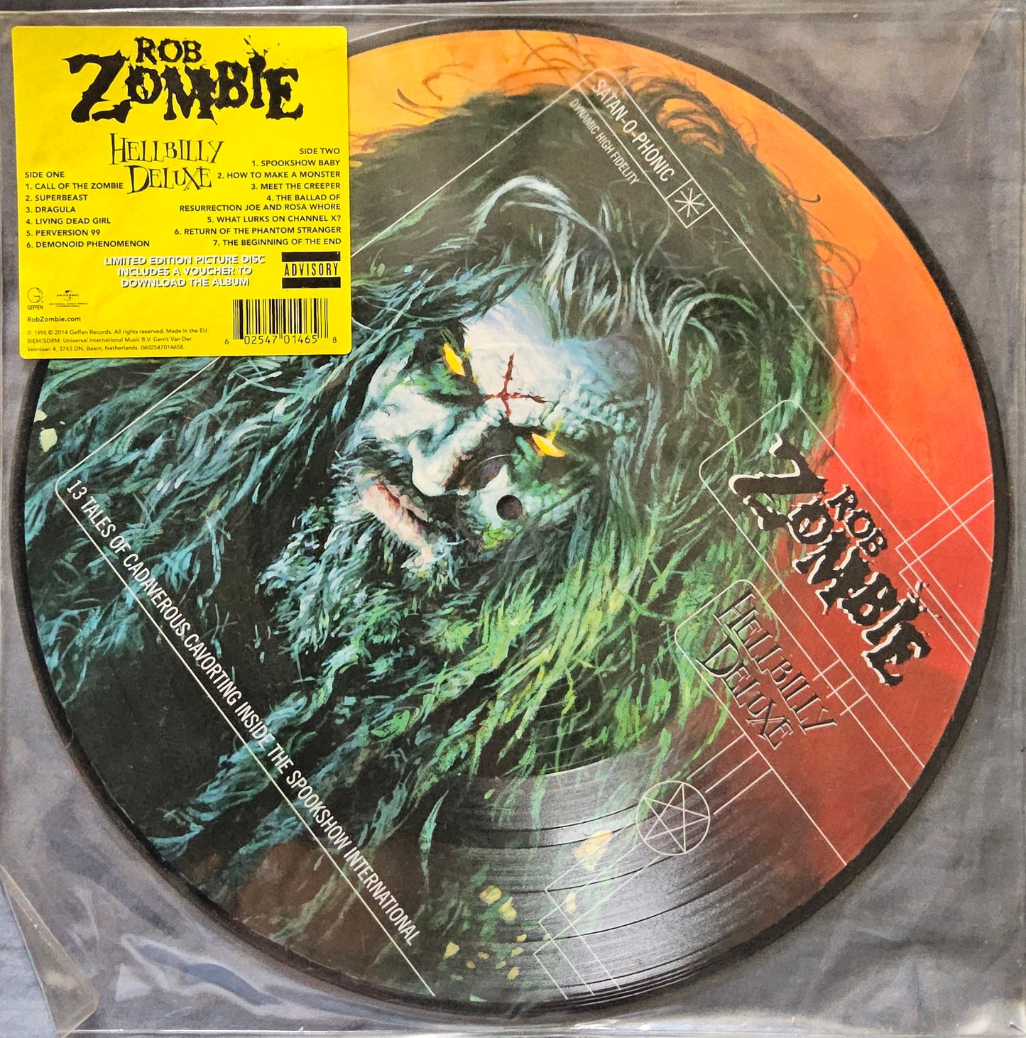 Rob Zombie – Hellbilly Deluxe (Picture Disc)