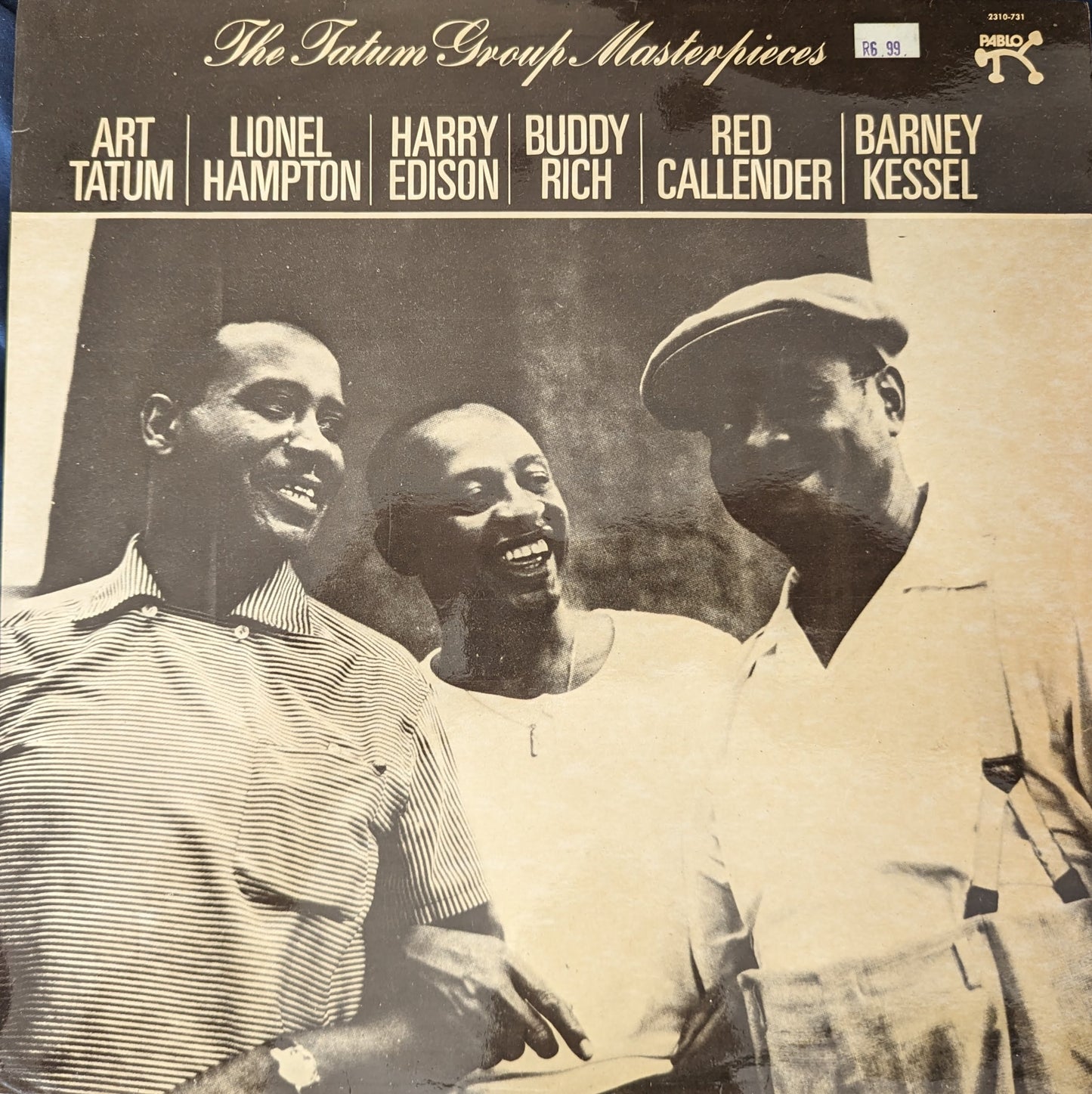 Art Tatum, Lionel Hampton, Harry Edison, Buddy Rich, Red Callender, Barney Kessel – The Tatum Group Masterpieces