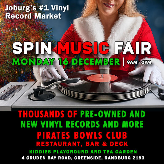 Vinyl Fair, Monday 16 December