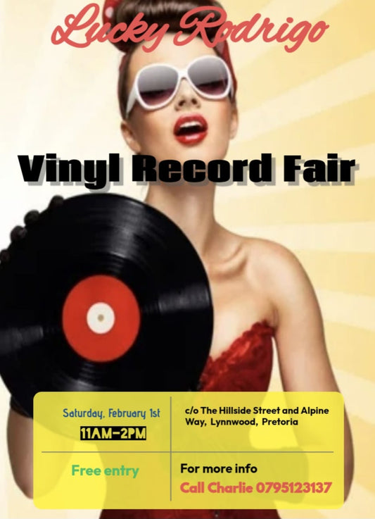 Vinyl Fair at Lucky Rodrigo -  1 February