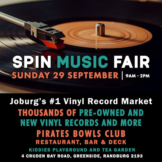 Catch us at Spin Music Fair on Sunday, 29 September