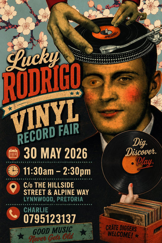 Lucky Rodrigo Vinyl Record Fai -  Saturday 30 May