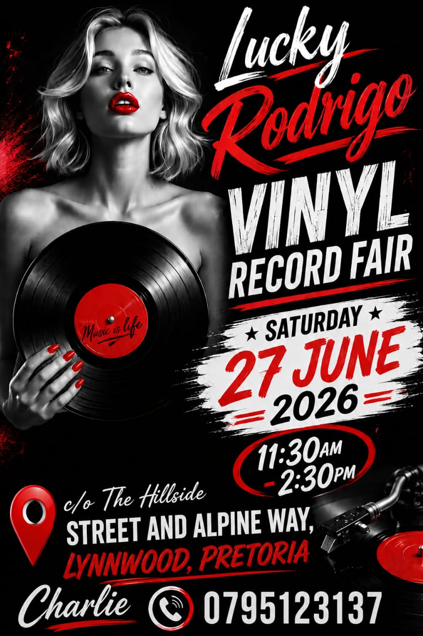 Lucky Rodrigo Vinyl Record Fair - Saturday 27 June