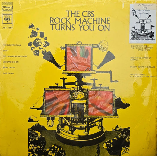 Various – The CBS Rock Machine Turns You On