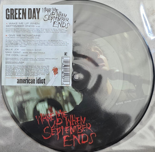 Green Day – Wake Me Up When September Ends (Picture Disc)