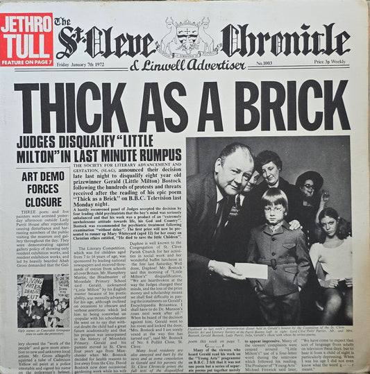Jethro Tull – Thick As A Brick