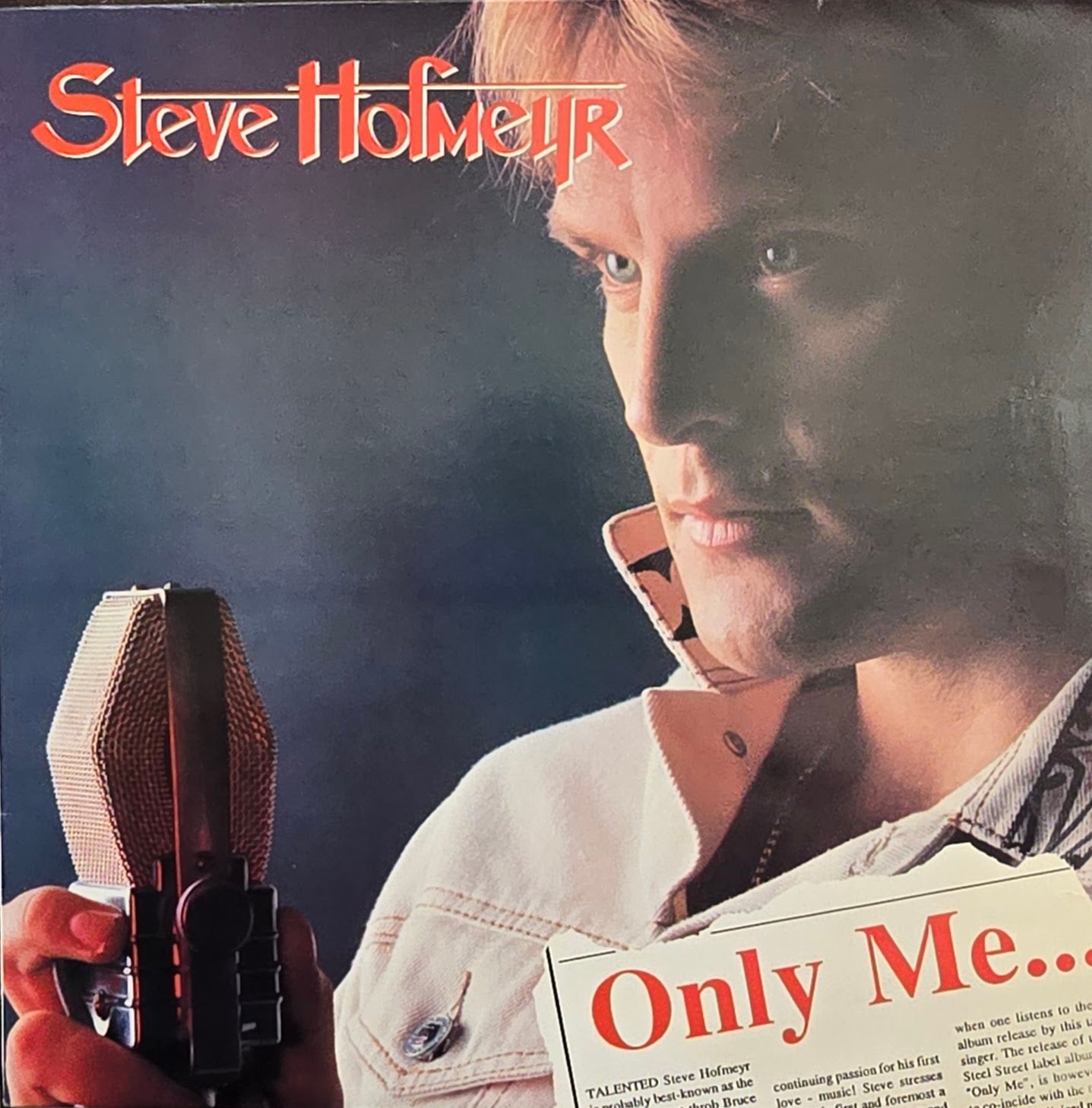 Steve Hofmeyr – Only Me...
