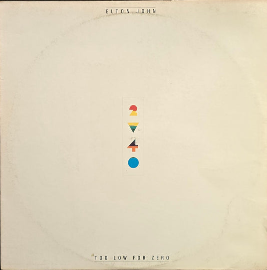 Elton John – Too Low For Zero