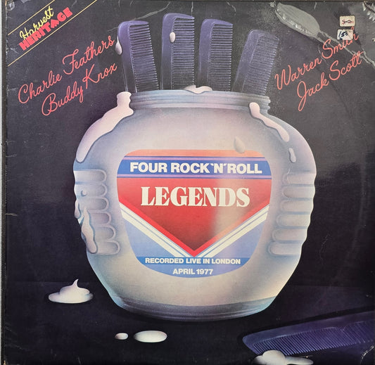 Charlie Feathers, Buddy Knox, Warren Smith , Jack Scott – Four Rock'N'Roll Legends