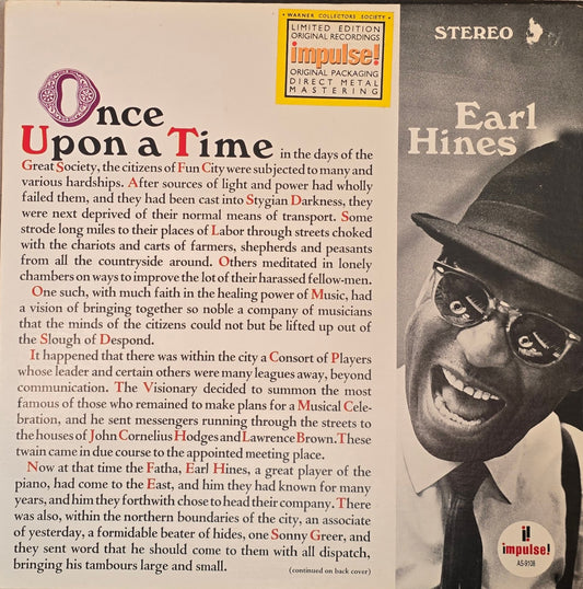 Earl Hines – Once Upon A Time
