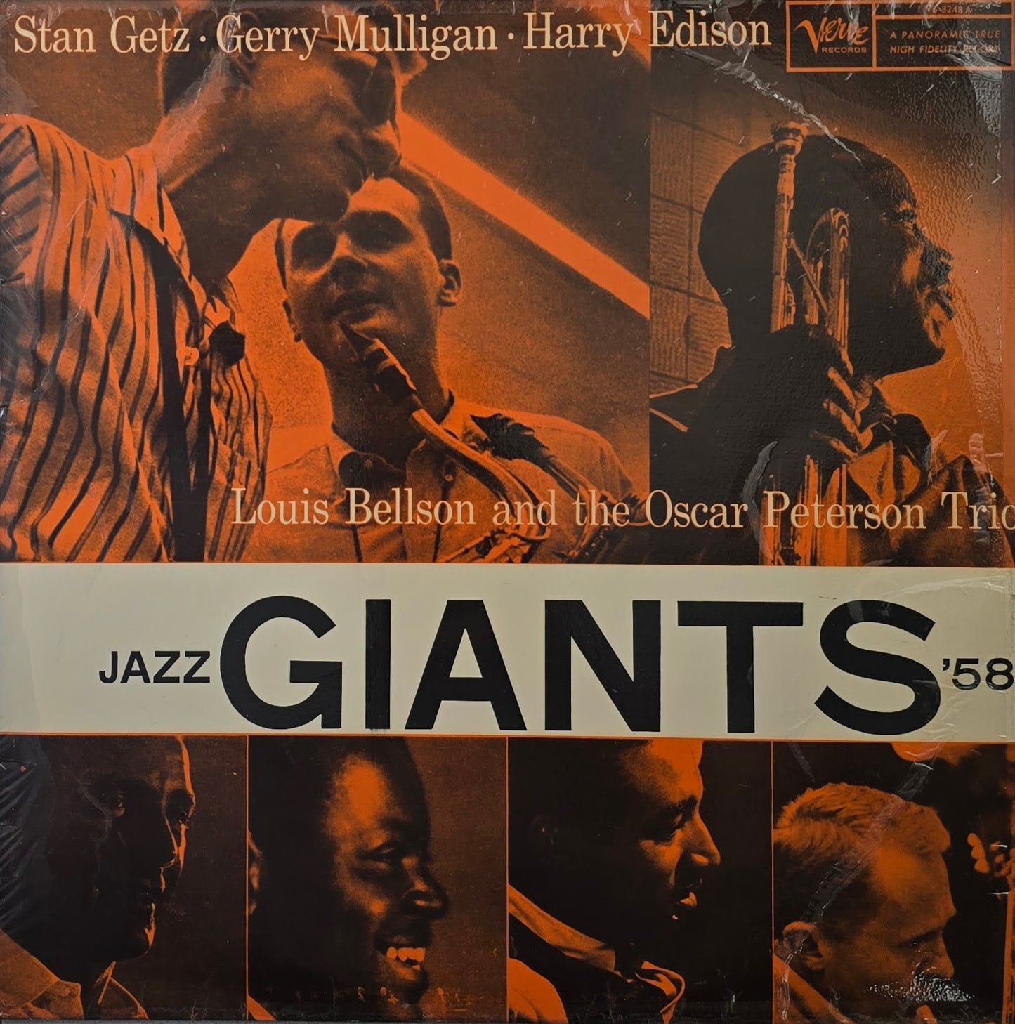 Stan Getz · Gerry Mulligan · Harry Edison, Louis Bellson And The Oscar Peterson Trio – Jazz Giants '58