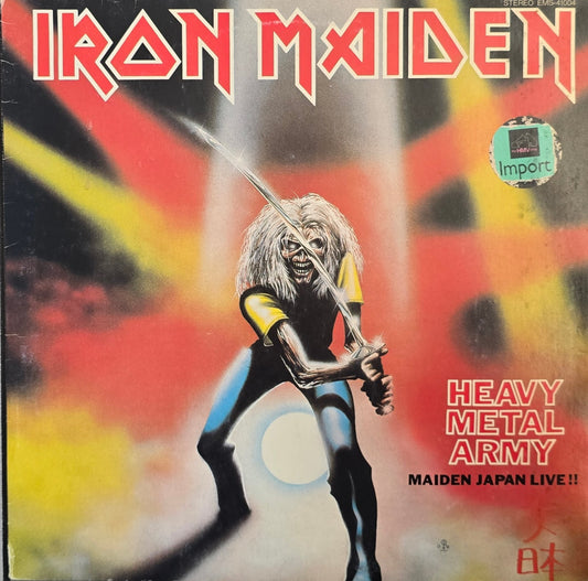 Iron Maiden – Heavy Metal Army - Maiden Japan Live !!
