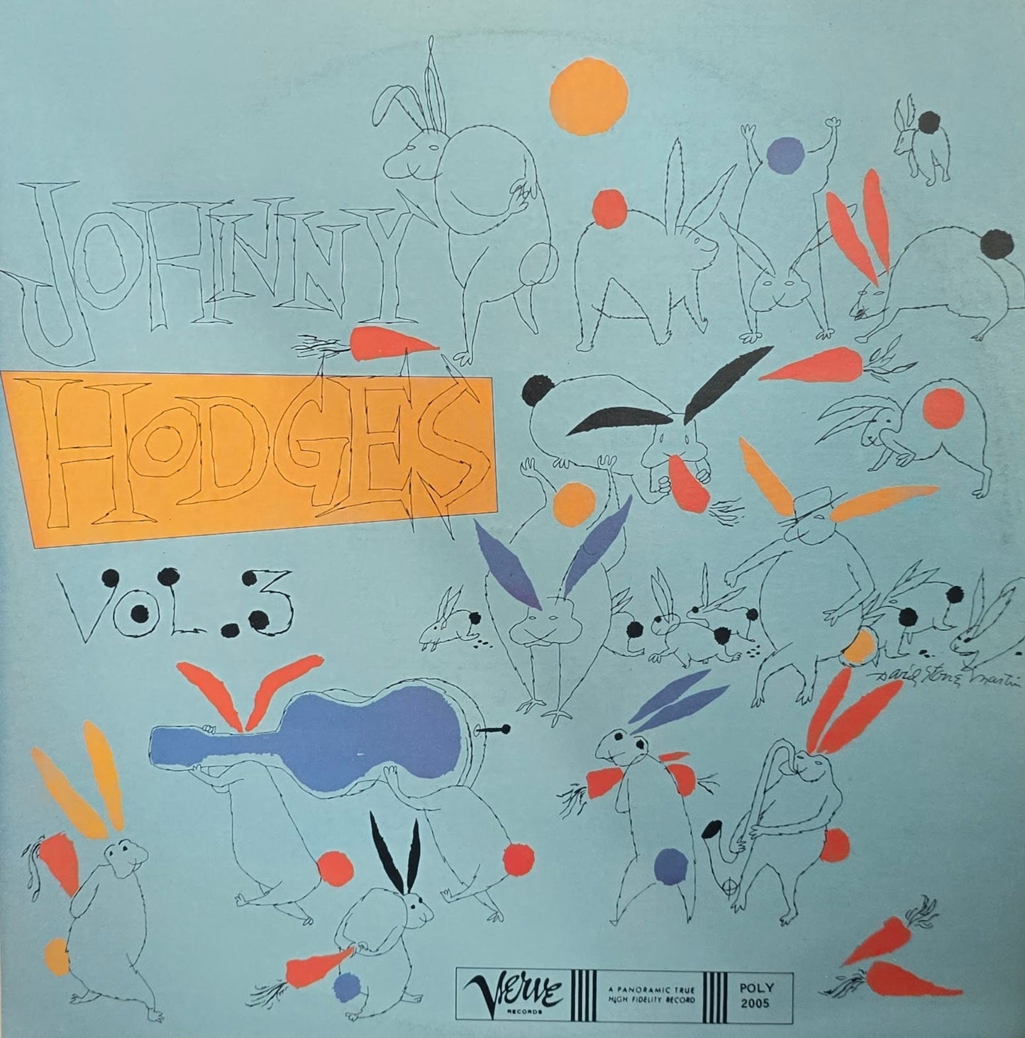 Johnny Hodges And His Orchestra – The Rabbit's Work On Verve - Vol. 3